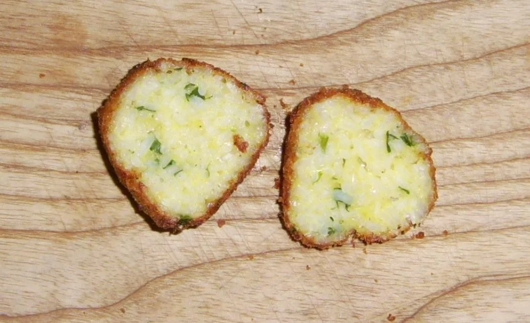 A rizsgolyók közelről