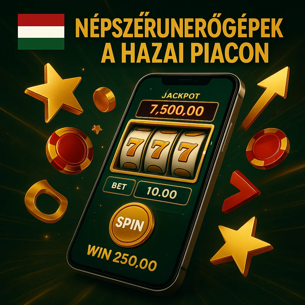 Népszerű nyerőgépek a hazai piacon