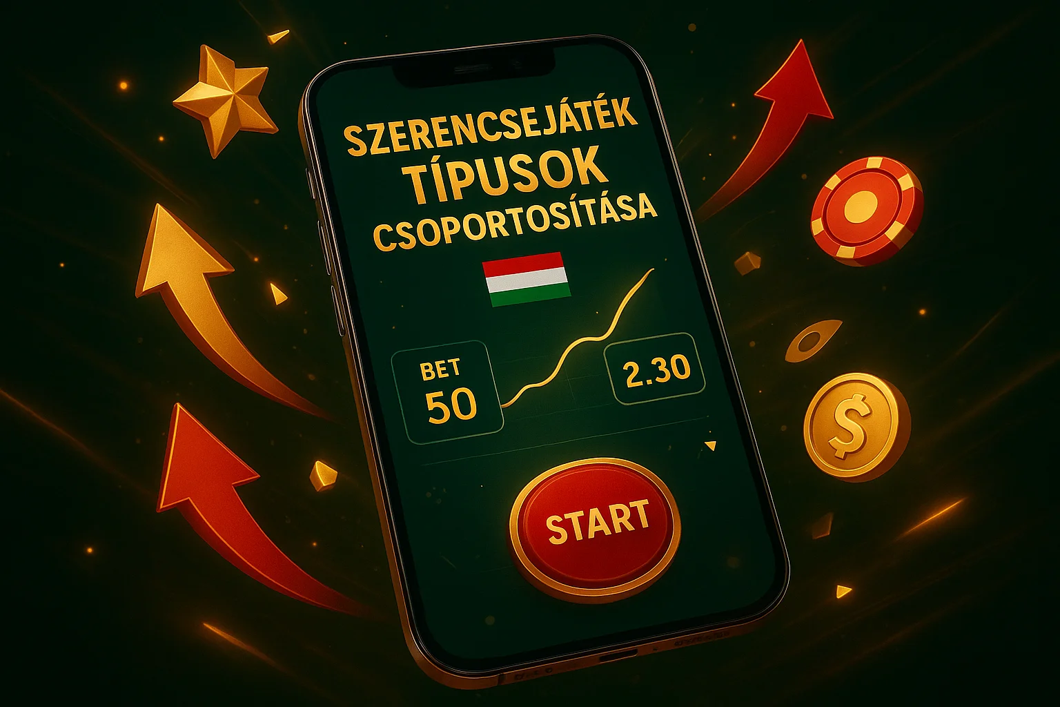 Szerencsejáték típusok csoportosítása